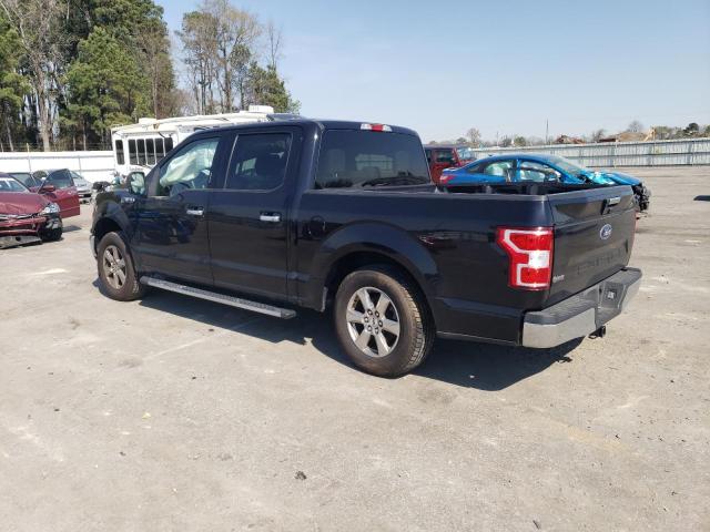 1FTEW1C57KKD15466 - 2019 FORD F150 SUPERCREW BLACK photo 2