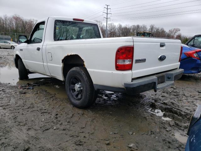 1FTYR10D48PA76695 - 2008 FORD RANGER WHITE photo 2