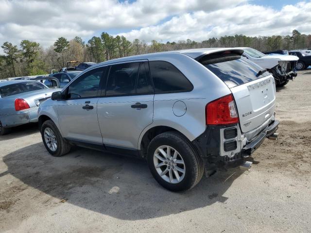 2FMDK3GC6DBC83548 - 2013 FORD EDGE SE SILVER photo 2