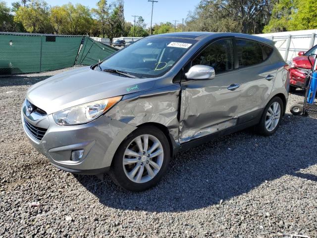 KM8JU3AC3DU744351 - 2013 HYUNDAI TUCSON GLS GRAY photo 1