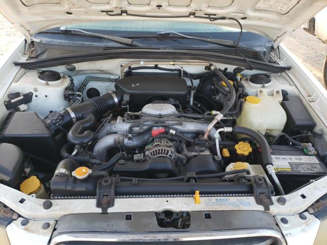 JF1SG65695H735434 - 2005 SUBARU FORESTER 2.5XS თეთრი ფოტო 11