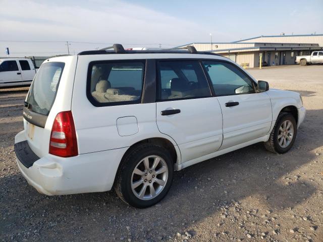 JF1SG65695H735434 - 2005 SUBARU FORESTER 2.5XS თეთრი ფოტო 3