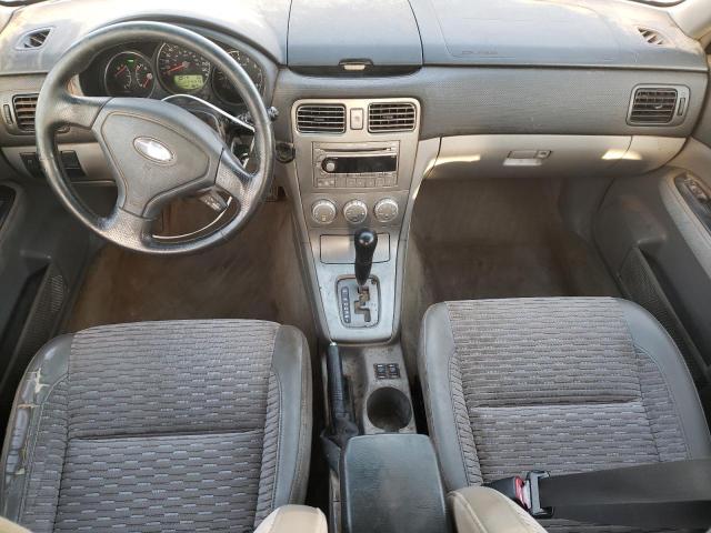 JF1SG65695H735434 - 2005 SUBARU FORESTER 2.5XS თეთრი ფოტო 8
