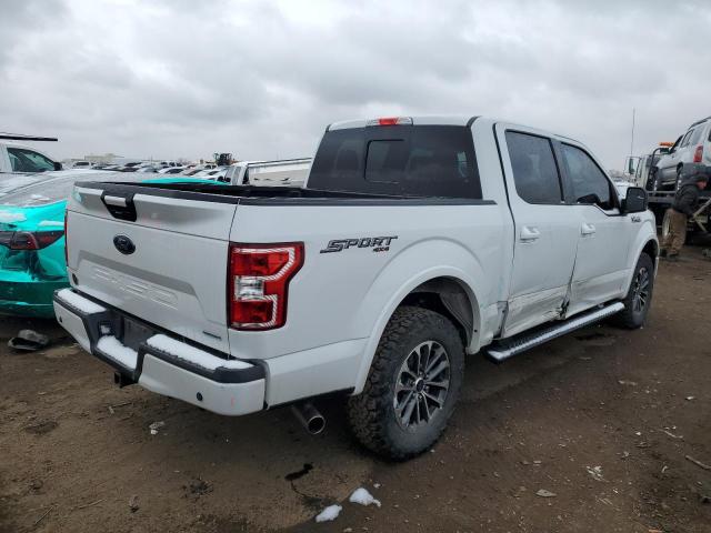 1FTEW1EP1JFD59503 - 2018 FORD F150 SUPERCREW WHITE photo 3