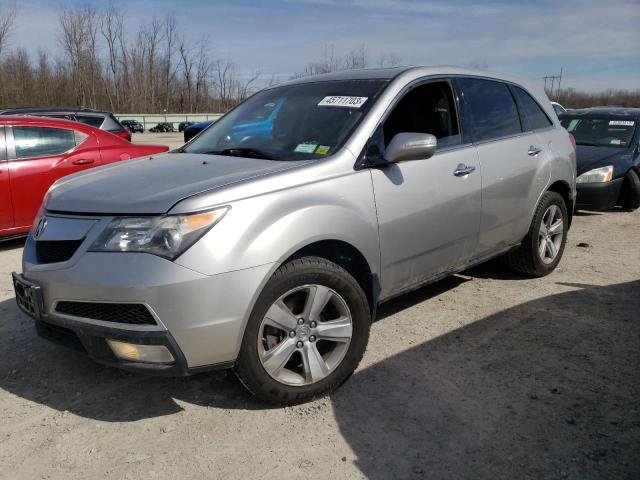 2HNYD2H36CH537919 - 2012 ACURA MDX TECHNOLOGY SILVER photo 1