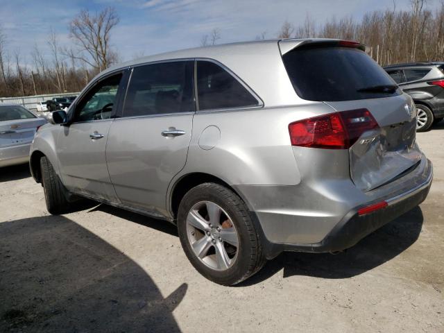 2HNYD2H36CH537919 - 2012 ACURA MDX TECHNOLOGY SILVER photo 2