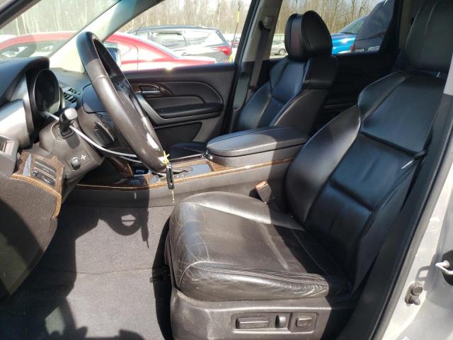 2HNYD2H36CH537919 - 2012 ACURA MDX TECHNOLOGY SILVER photo 7