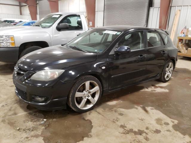 JM1BK34L581113778 - 2008 MAZDA SPEED 3 BLACK photo 1