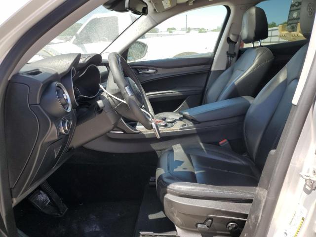 ZASFAKBN2J7B97054 - 2018 ALFA ROMEO STELVIO TI SILVER photo 7