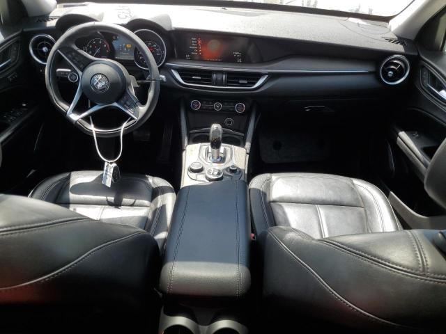 ZASFAKBN2J7B97054 - 2018 ALFA ROMEO STELVIO TI SILVER photo 8