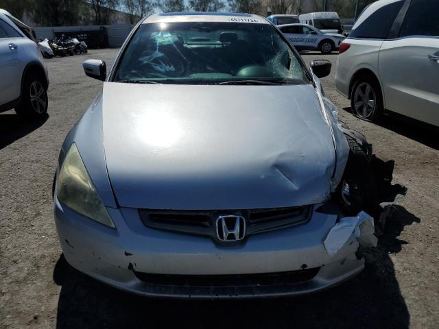 1HGCM66854A035166 - 2004 HONDA ACCORD EX SILVER photo 5