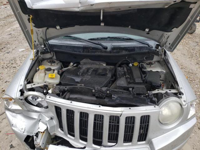 1J8FT57W37D230877 - 2007 JEEP COMPASS LIMITED SILVER photo 11