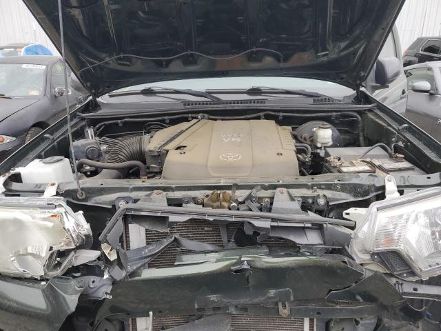 5TFJU4GN3DX049109 - 2013 TOYOTA TACOMA DOUBLE CAB PRERUNNER GREEN photo 11