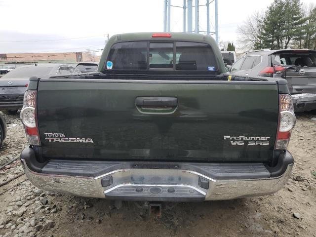 5TFJU4GN3DX049109 - 2013 TOYOTA TACOMA DOUBLE CAB PRERUNNER GREEN photo 6