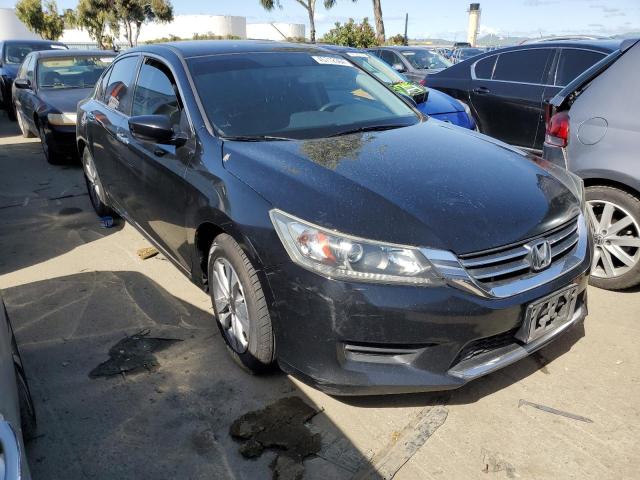 1HGCR2F38FA047877 - 2015 HONDA ACCORD LX BLACK photo 4