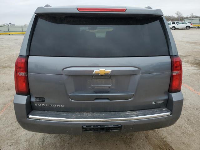 1GNSKJKC4JR351370 - 2018 CHEVROLET SUBURBAN K1500 PREMIER GRAY photo 6