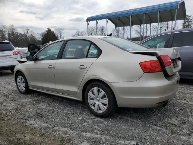 3VWLL7AJ8EM295418 - 2014 VOLKSWAGEN JETTA TDI GOLD photo 2