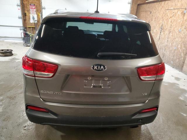 5XYPGDA54HG221585 - 2017 KIA SORENTO LX BEIGE photo 6