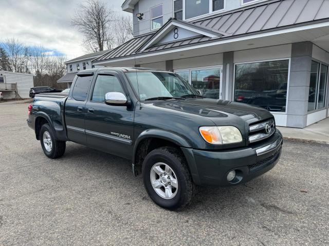 5TBBT44125S471056 - 2005 TOYOTA TUNDRA ACCESS CAB SR5 GREEN photo 1