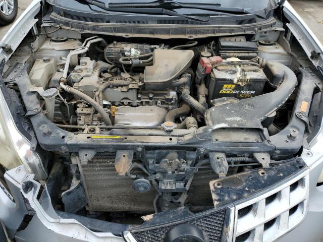 JN8AS5MV1CW372003 - 2012 NISSAN ROGUE S SILVER photo 11