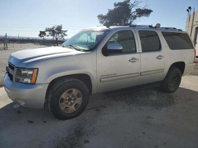 1GNSKJE77ER175788 - 2014 CHEVROLET SUBURBAN K1500 LT SILVER photo 1