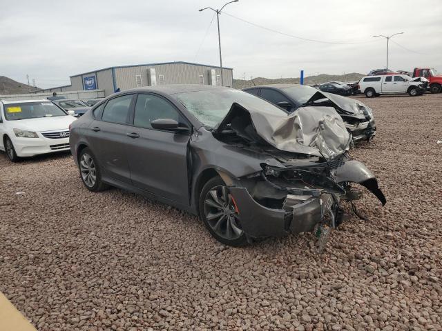 1C3CCCBB1FN634440 - 2015 CHRYSLER 200 S GRAY photo 4