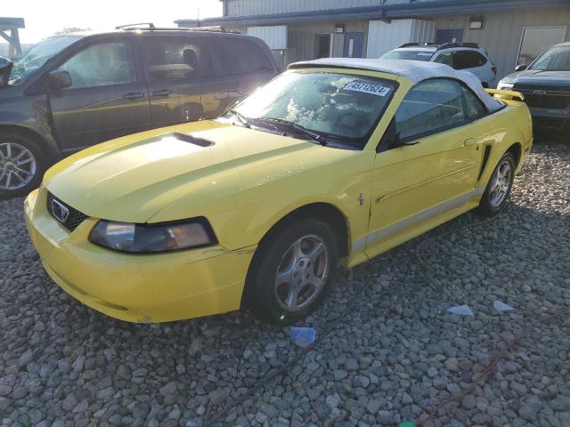 1FAFP44472F188290 - 2002 FORD MUSTANG YELLOW photo 1