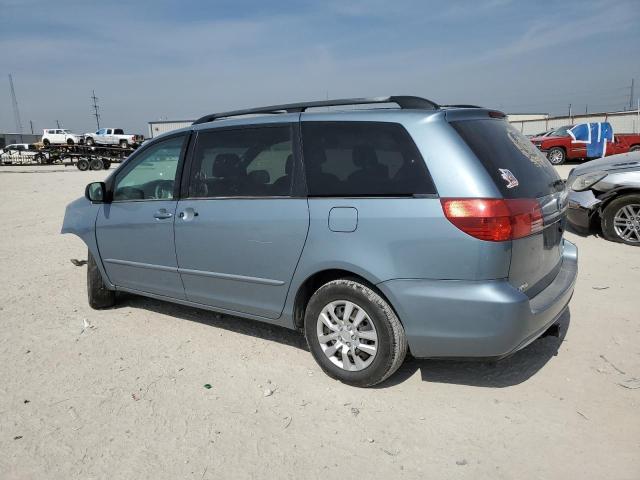 5TDZA23C75S250541 - 2005 TOYOTA SIENNA CE BLUE photo 2