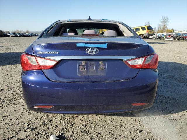 5NPEB4ACXCH319476 - 2012 HYUNDAI SONATA GLS BLUE photo 6