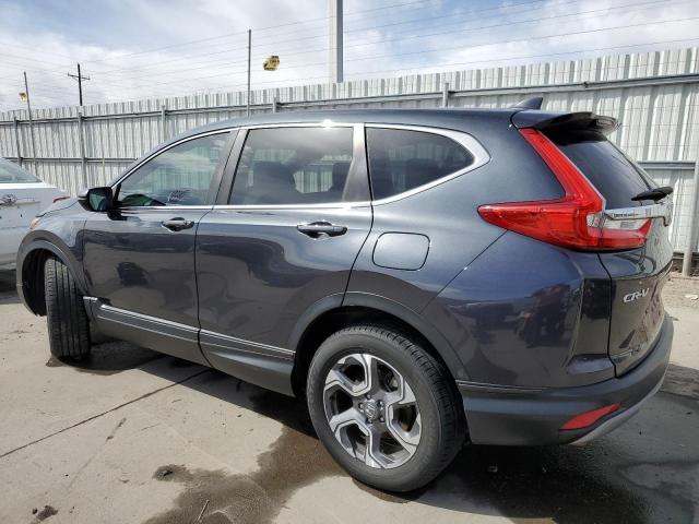 7FARW2H85JE004502 - 2018 HONDA CR-V EXL GRAY photo 2