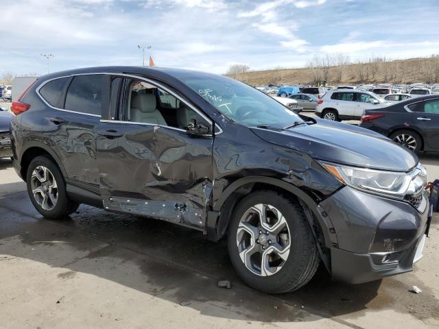 7FARW2H85JE004502 - 2018 HONDA CR-V EXL GRAY photo 4