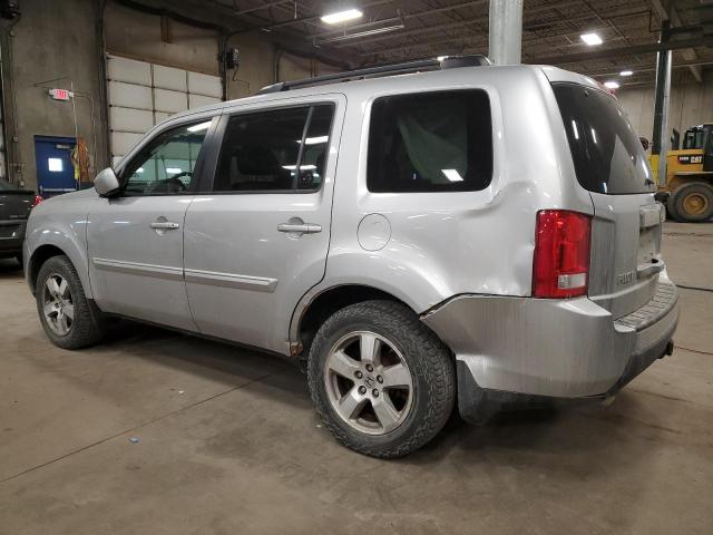 5FNYF4H7XBB097528 - 2011 HONDA PILOT EXLN SILVER photo 2