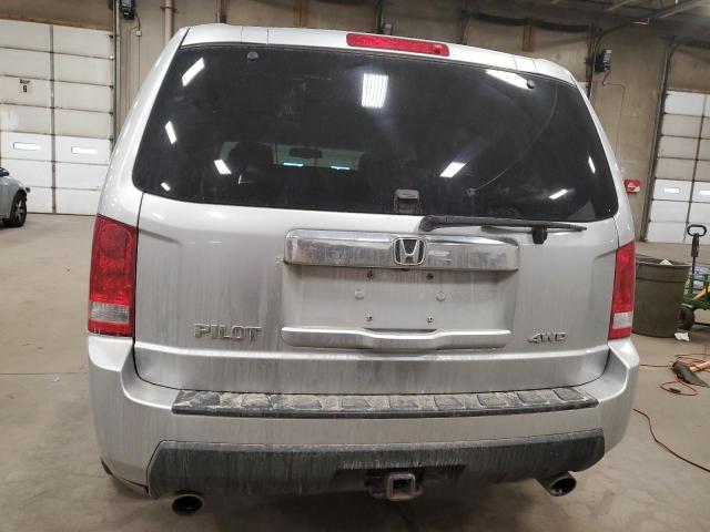 5FNYF4H7XBB097528 - 2011 HONDA PILOT EXLN SILVER photo 6