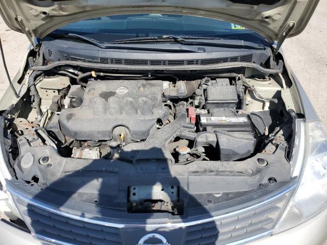 3N1BC11E49L405314 - 2009 NISSAN VERSA S TAN photo 11