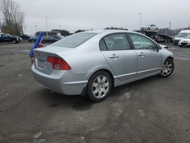 2HGFA16577H312484 - 2007 HONDA CIVIC LX SILVER photo 3