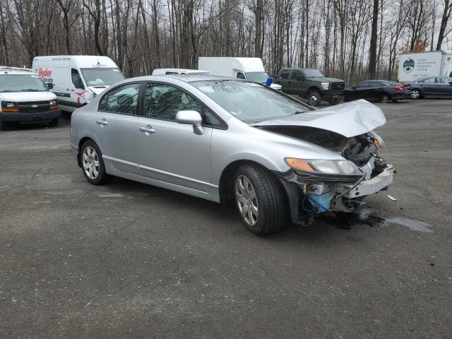 2HGFA16577H312484 - 2007 HONDA CIVIC LX SILVER photo 4