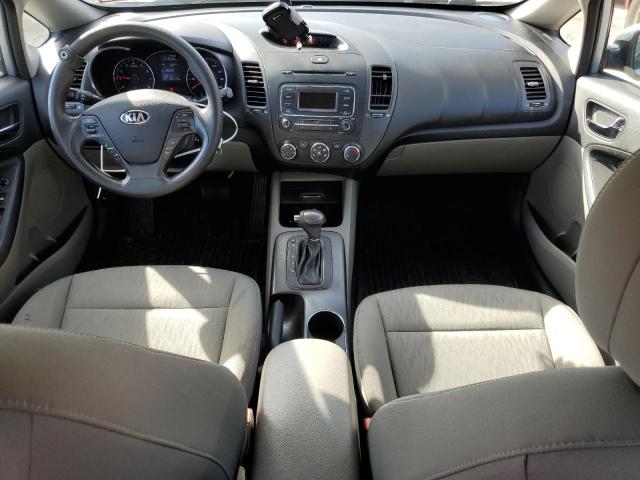 KNAFK4A64G5542632 - 2016 KIA FORTE LX SILVER photo 8