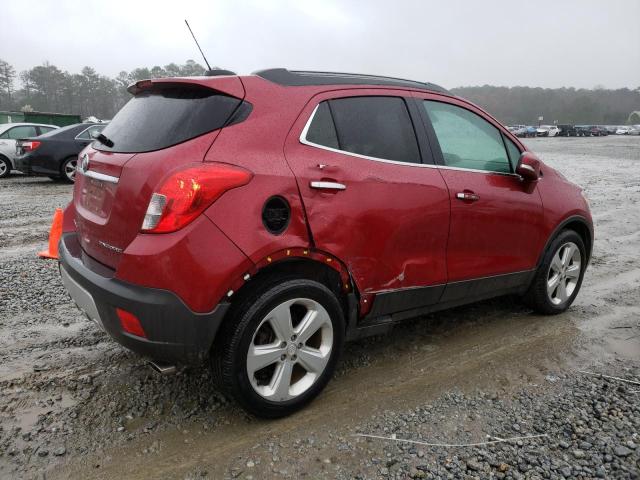 KL4CJASBXFB216220 - 2015 BUICK ENCORE MAROON photo 3