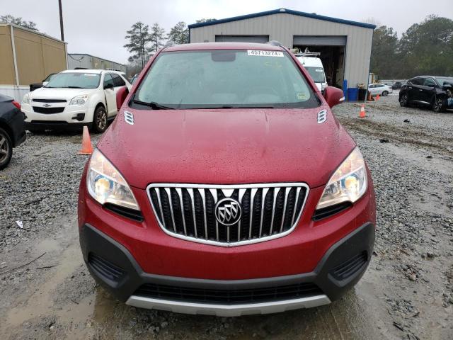 KL4CJASBXFB216220 - 2015 BUICK ENCORE MAROON photo 5