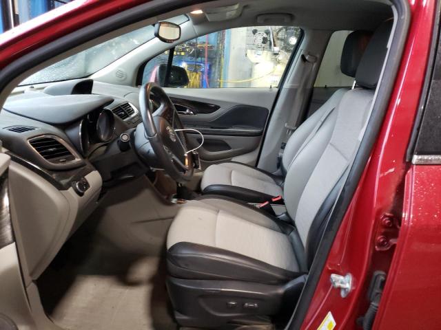 KL4CJASBXFB216220 - 2015 BUICK ENCORE MAROON photo 7