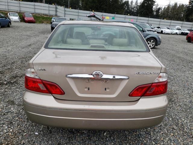 4T1BF28B13U315889 - 2003 TOYOTA AVALON XL BEIGE photo 6