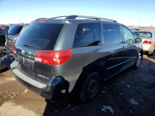 5TDZA23C35S363256 - 2005 TOYOTA SIENNA CE GREEN photo 3