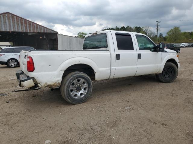 1FT7W2A64CEB19012 - 2012 FORD F250 SUPER DUTY WHITE photo 3