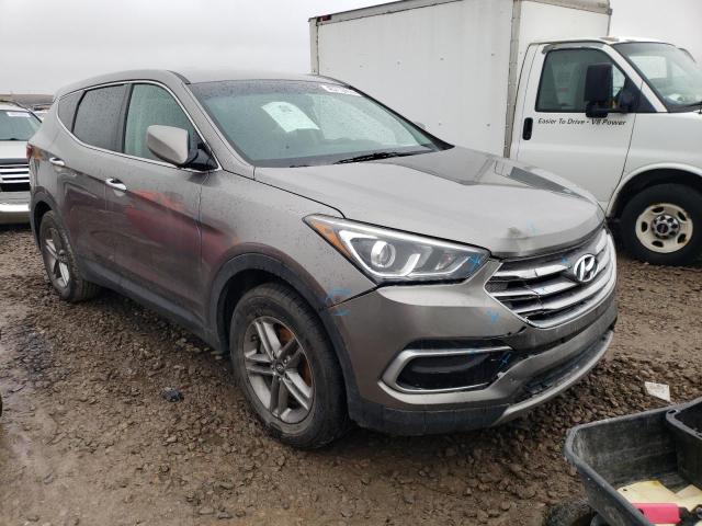 5NMZT3LB8HH027665 - 2017 HYUNDAI SANTA FE S GRAY photo 4