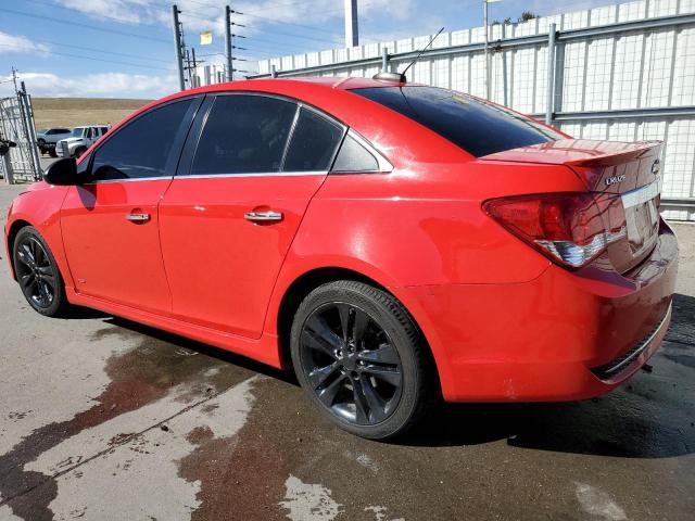 1G1PG5SB3G7219180 - 2016 CHEVROLET CRUZE LIMI LTZ RED photo 2