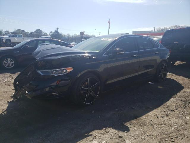 3FA6P0H93HR111474 - 2017 FORD FUSION SE BLACK photo 1