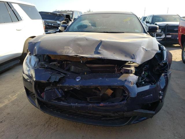 ZAM56RRA6E1078686 - 2014 MASERATI QUATTROPOR S BLUE photo 5