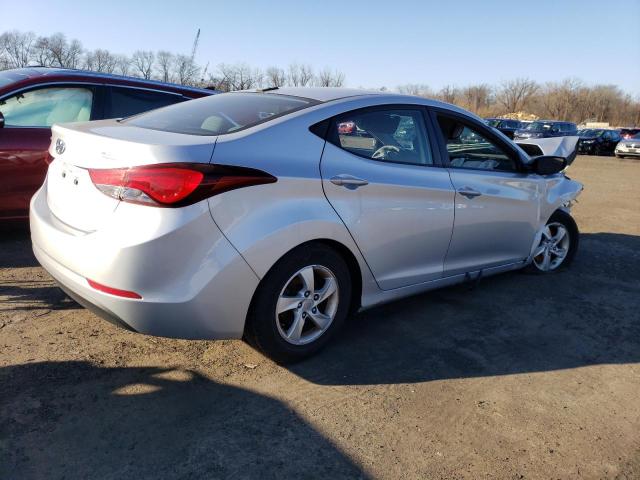 5NPDH4AE8FH648595 - 2015 HYUNDAI ELANTRA SE SILVER photo 3