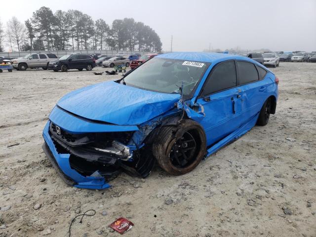 19XFL2H86NE025121 - 2022 HONDA CIVIC SPORT 蓝色 照片 1