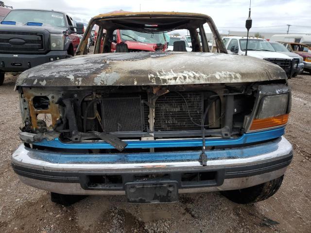 1FTHX26F3SKB02972 - 1995 FORD F250 BLUE photo 5